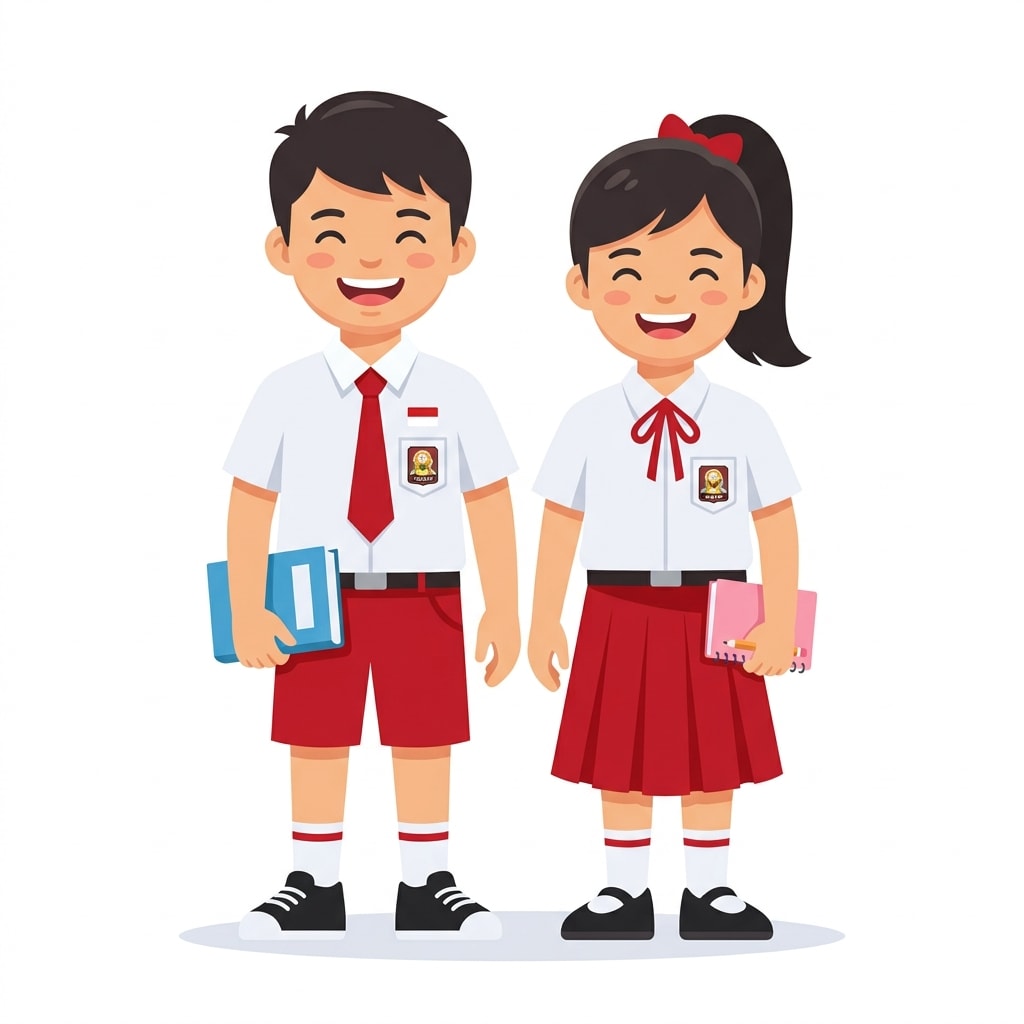 Total Murid Illustration